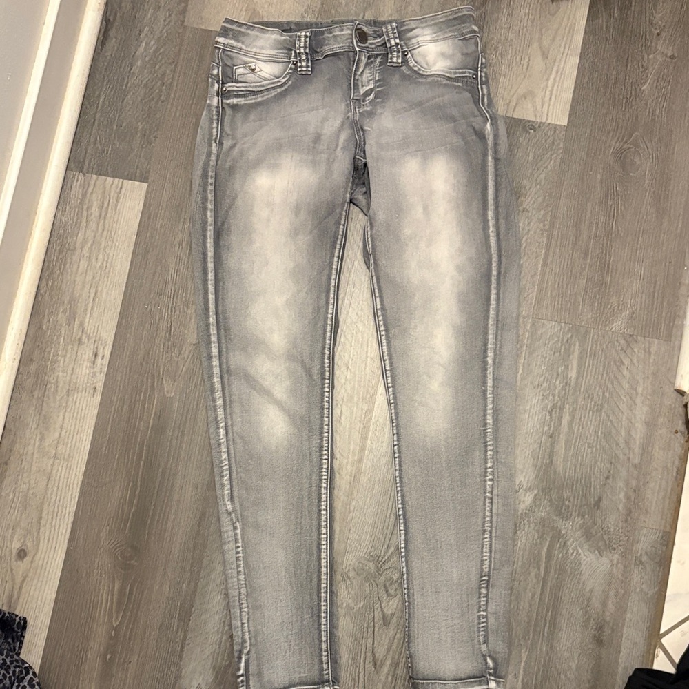 3/30 ❤️ YMC Women's Light Gray Skinny Jeans